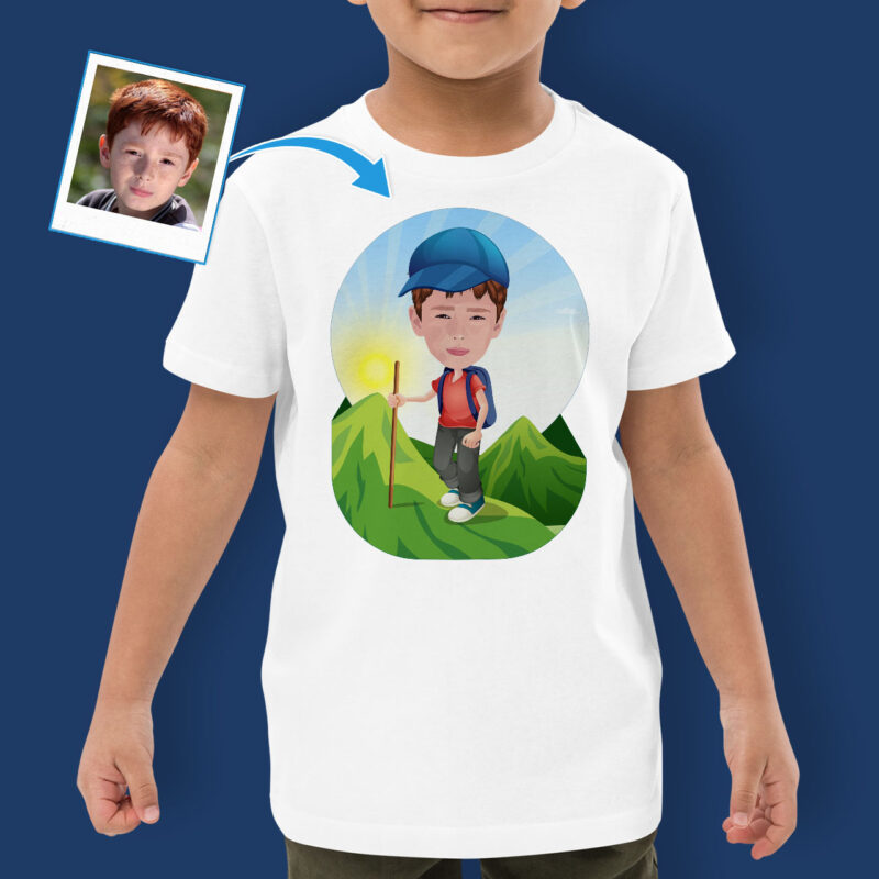 Toddler Boy Clothes – Design-your-own Shirt Axtra – Hiking www.customywear.com