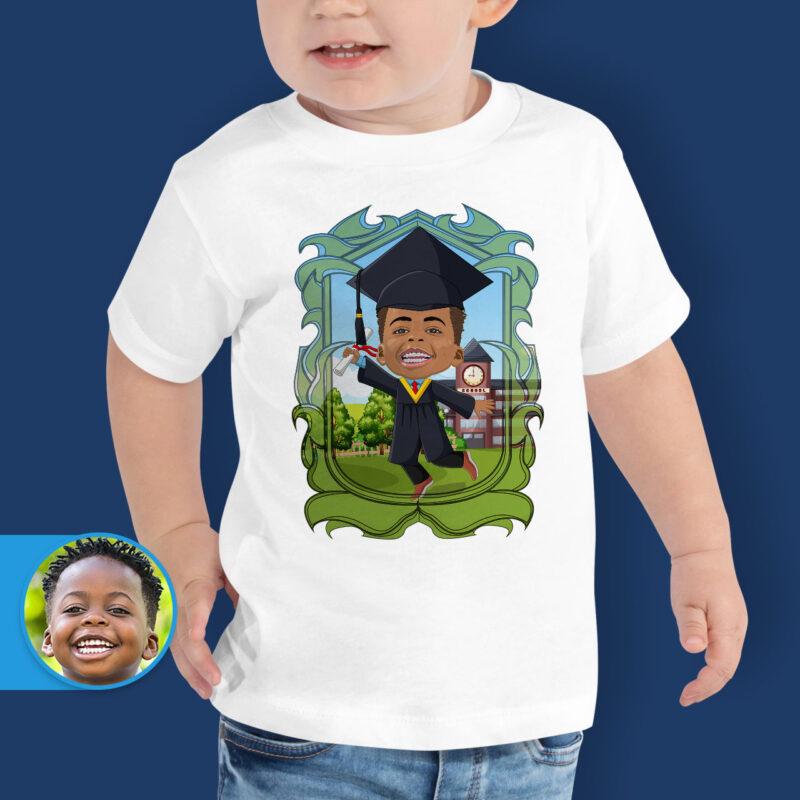 Kindergarten Grad Shirt – Photo to T-Shirt Axtra - Graduation www.customywear.com
