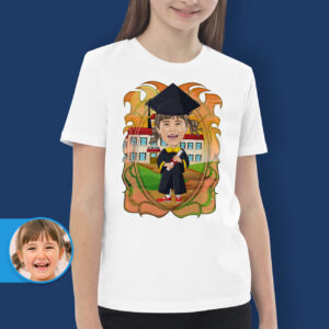 Preschool Graduation Shirt – Custom Photo Shirt Axtra - Graduation www.customywear.com