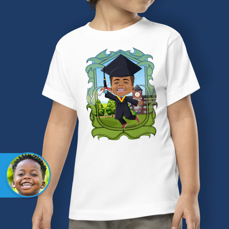 Kindergarten Grad T-Shirt – Personalized Shirt Axtra - Graduation www.customywear.com