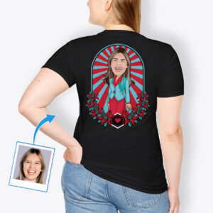 Personalized Tee Shirts for Women – Custom Graphic Shirt Axtra - Selfie mirror www.customywear.com