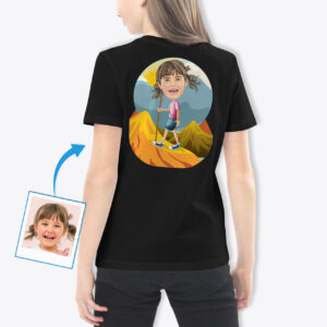 Kids Summer Shirt – Custom Photo Shirt Axtra – Hiking www.customywear.com