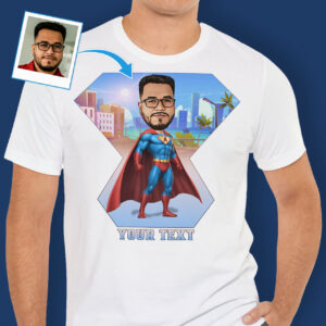 Custom Superhero T-shirt for Men – Custom graphic shirt Axtra - Ai superhero www.customywear.com