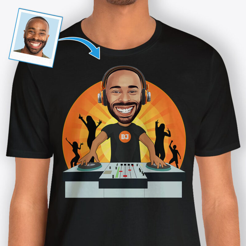 Cool T Shirts for Men – Handcrafted Tee Axtra - Dj orange www.customywear.com