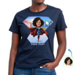 Custom Female Superhero T-Shirt – Custom graphic shirt Custom Gifts - Ai superhero www.customywear.com 31