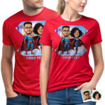 Custom Superhero T-Shirt for Couple – Personalized tee Couple www.customywear.com 32