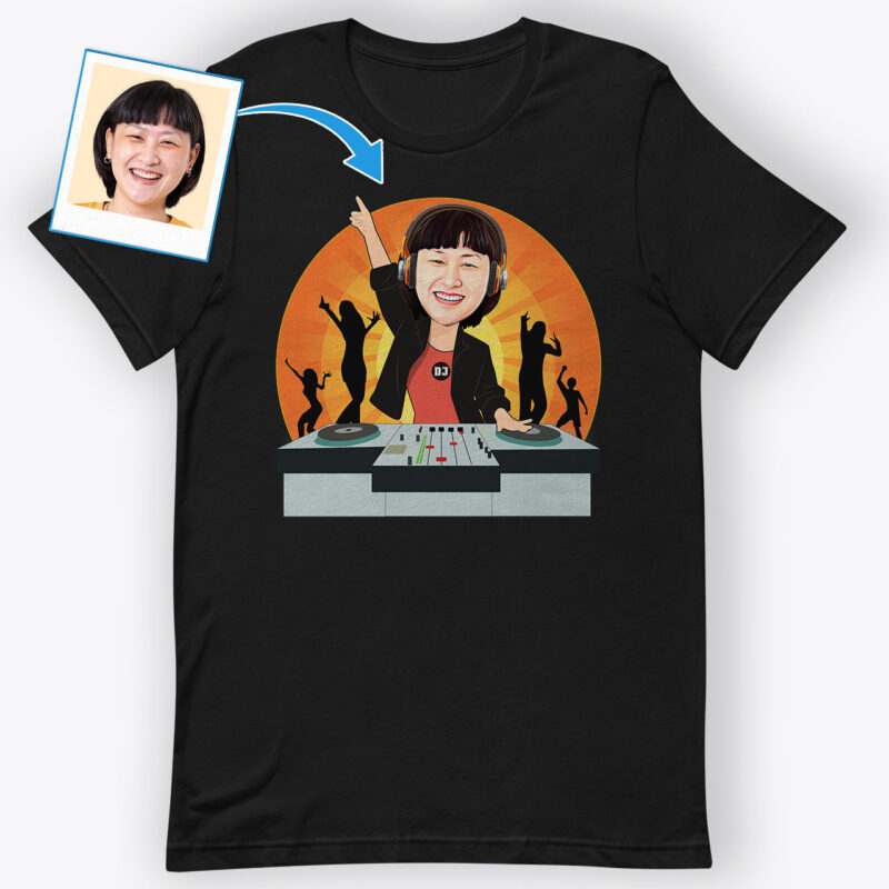 Printed T Shirts for Women – Unique T-shirt Design Axtra - Dj orange www.customywear.com