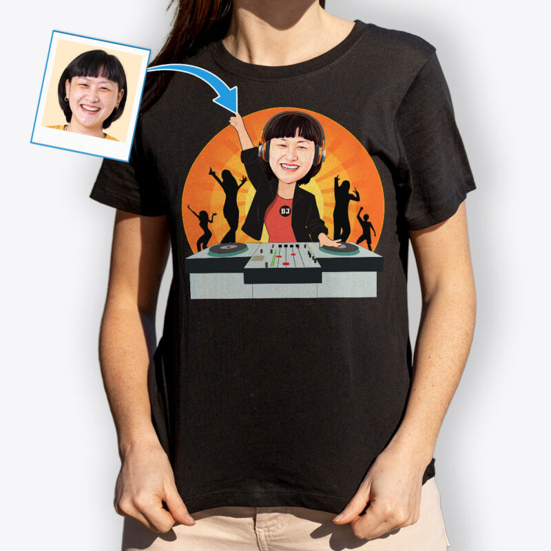 Ladies Rock T Shirts – Individualized Tee Axtra - Dj orange www.customywear.com