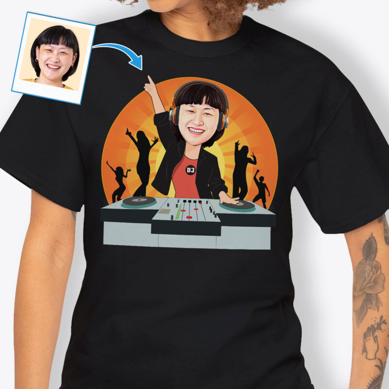 Women Customize Shirts – Custom Graphic Tee Axtra - Dj orange www.customywear.com