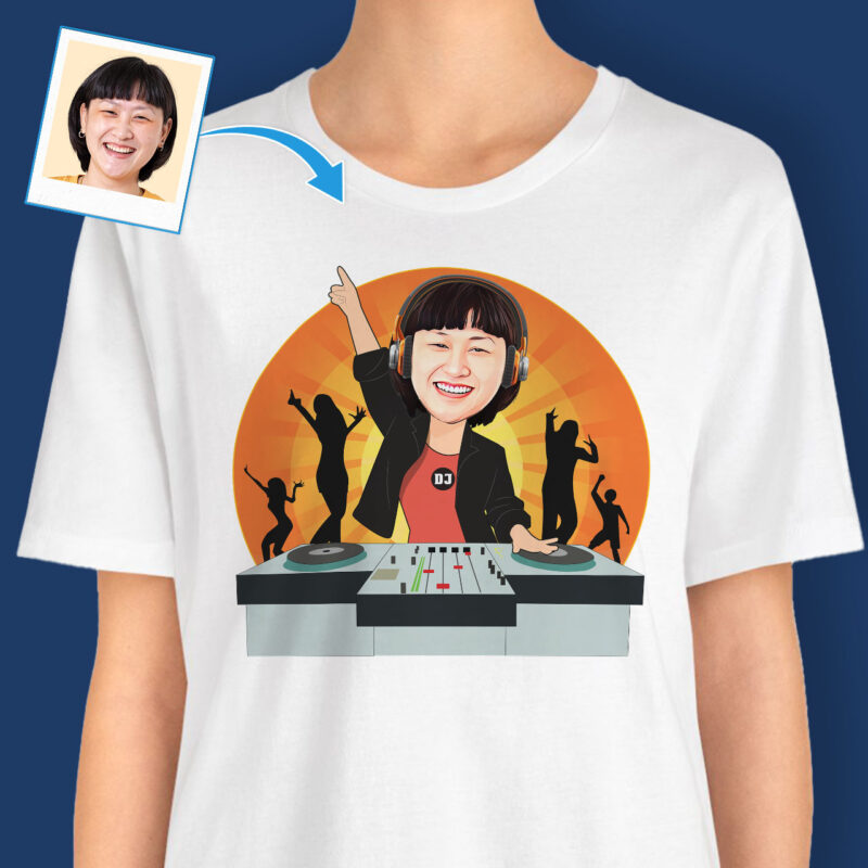 Women’s T Shirt Design Your Own – Custom Design Tee Axtra - Dj orange www.customywear.com