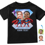 Personalized Superhero Family Tee – Custom fashion tee Custom Gifts - Ai superhero www.customywear.com 17