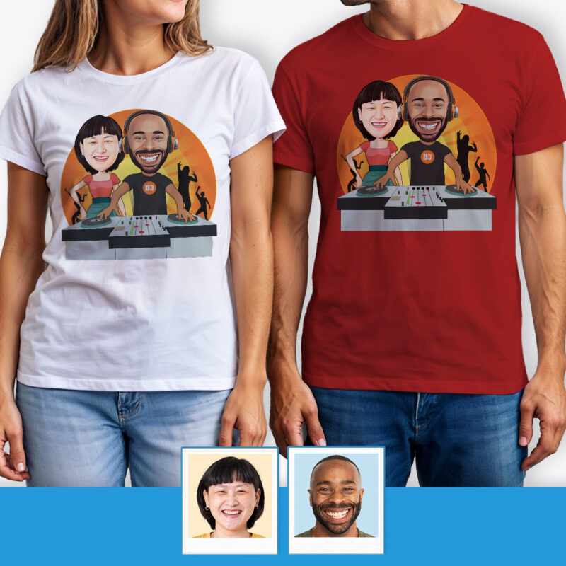 Matching Relationship Shirts – Exclusive Tee Design Axtra - Dj orange www.customywear.com