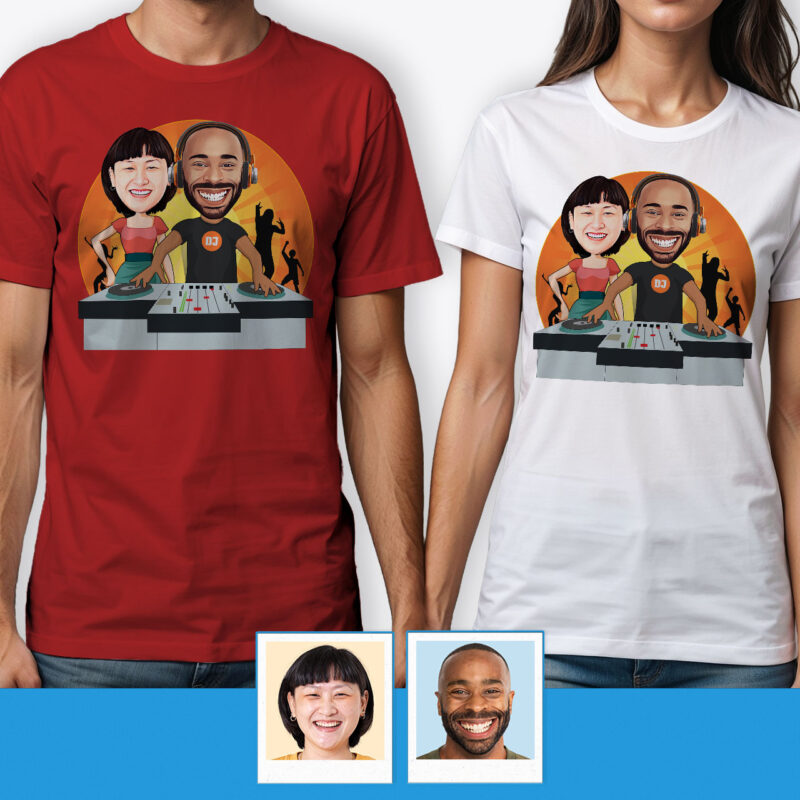 Custom Husband and Wife Shirts – Custom Graphic Tee Axtra - Dj orange www.customywear.com