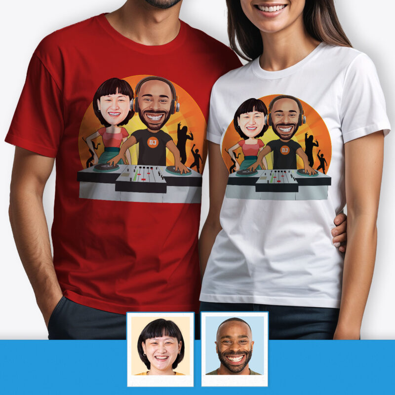 Custom Relationship Shirts – Personalized Graphic Shirt Axtra - Dj orange www.customywear.com