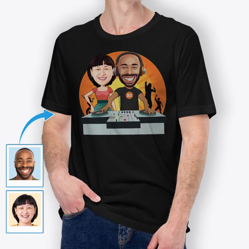 Husband and Wife Shirts – Custom Wearable Art Axtra - Dj orange www.customywear.com