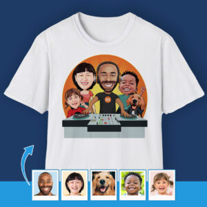 Custom music T-shirts for Family Axtra - Dj orange www.customywear.com
