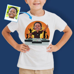 Toddler Graphic T-shirts – Custom Wearable Art Axtra - Dj orange www.customywear.com