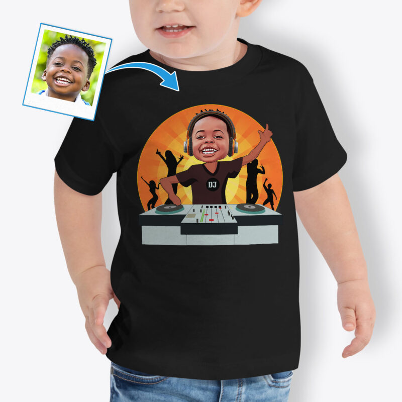 Personalized Kids’ T-shirts – Custom Graphic Tee Axtra - Dj orange www.customywear.com