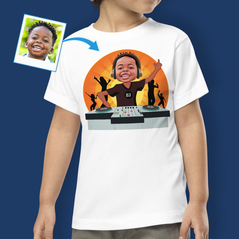 Custom Kids’ T-shirts – Custom Creation Tee Axtra - Dj orange www.customywear.com