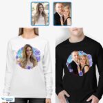 Best Gifts for Her – Long Sleeve Floral Art Custom Design – Ideal 1st Gift for Girlfriend Custom Gifts - Floral Design www.customywear.com 9