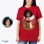 Custom African Woman Shirt | Personalized Black Girl Desert Tee Custom Gifts - African Dress www.customywear.com 8