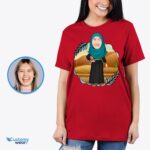 Custom Arabian Woman Shirt | Personalized Arab Girlfriend Hijab Tee Custom Gifts - Arabic culture www.customywear.com 8