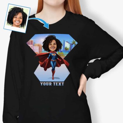 T Shirt for Women – Custom photo shirt Custom Gifts - Ai superhero www.customywear.com