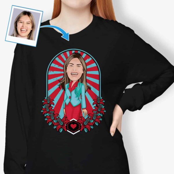 Design Your Own T Shirt for Women – Personalized T-shirt Axtra - Selfie mirror www.customywear.com