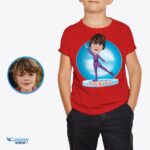 Custom Ballet Dancer T-Shirt – Personalized Photo Tee for Youth Boy's T-shirts www.customywear.com 8