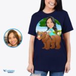 Custom Bear Riding Women’s Shirt – Personalized Teddy Bear Tee Custom Gifts - Bear Ride www.customywear.com 10