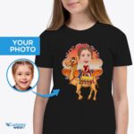 Custom Camel Rider Girl Shirt | Personalized Youth Adventure Tee Custom Gifts - Camel Ride www.customywear.com 6