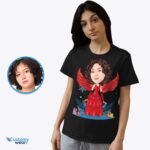 Custom Christmas Angel Women Shirt | Personalized Fairy Fantasy Tee Christmas Special www.customywear.com 8