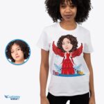 Custom Christmas Angel Women Shirt | Personalized Fairy Fantasy Tee Christmas Special www.customywear.com 9