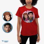 Create Your Custom Honeymoon Couple Shirts – Personalized Photo Tees Customizable Couple short sleeves www.customywear.com 10