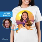 Ride the Wild: Transform Your Photo into a Custom Lion Tee Custom Gifts - Lion King www.customywear.com 6