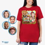 Personalized Mexican Family Portrait Tees | Custom Photo T-shirt Art All Family Tees www.customywear.com 14