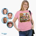 Personalized Mexican Family Portrait Tees | Custom Photo T-shirt Art All Family Tees www.customywear.com 13