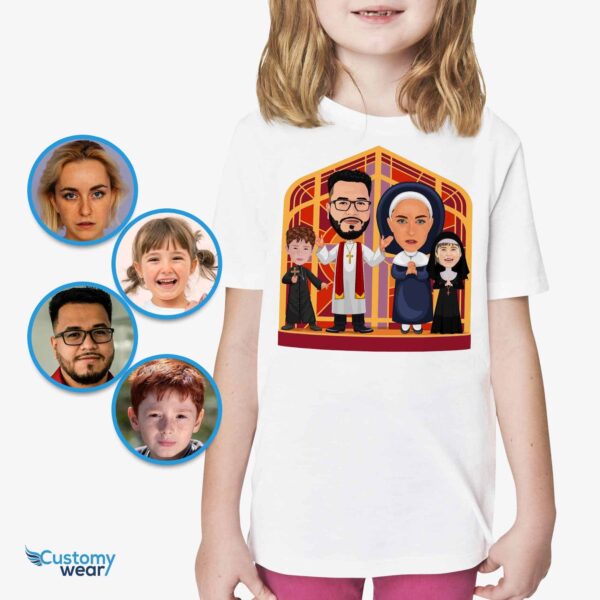 Custom Priest and Nun Family Shirts | Catholic-Christian Gift All Boys Tees www.customywear.com 2