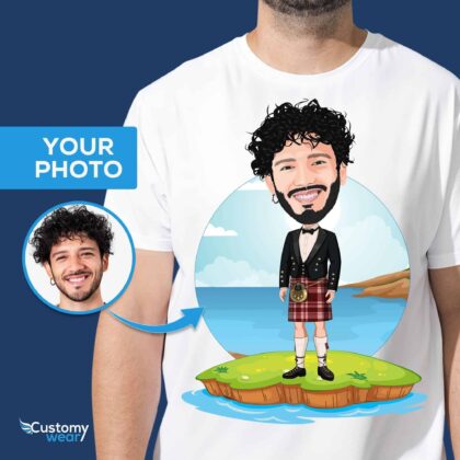 Custom Scottish Shirt | Personalized Scotland Gift for Him Country www.customywear.com