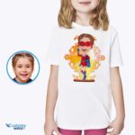 Personalized Superhero Kids Custom T-Shirt | Photo to Tee Masterpiece Custom Gifts - Superhero original red www.customywear.com 7