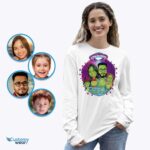 Personalized Alien Family Shirt: Custom Space Adventure Tee All Family Tees www.customywear.com 16