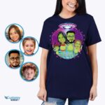 Personalized Alien Family Shirt: Custom Space Adventure Tee All Family Tees www.customywear.com 12