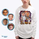 Custom Astronaut Family Shirt – Personalized Space-Themed Gift for New Parents All Family Tees www.customywear.com 18