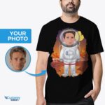 Custom Astronaut Shirt – Personalized Alien Science Tee for Him Best Sellers www.customywear.com 7