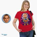 Custom Astronaut Shirt – Personalized Moon Science Tee for Her Custom Gifts - Astronauts www.customywear.com 9