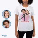 Custom Ballerina Couples Shirts | Personalized Gifts for Her Customizable Couple short sleeves www.customywear.com 8