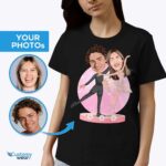 Custom Ballerina Couples Shirts | Personalized Gifts for Her Customizable Couple short sleeves www.customywear.com 7