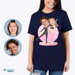 Custom Ballerina Couples Shirts | Personalized Gifts for Her Customizable Couple short sleeves www.customywear.com 10