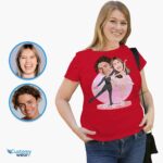 Custom Ballerina Couples Shirts | Personalized Gifts for Her Customizable Couple short sleeves www.customywear.com 9