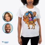 Custom Camel Ride Couple Shirt – Personalized Desert Animal Tee, Best Friend and Couples Gift Animal Lovers www.customywear.com 8